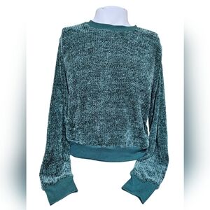 Women's Green Gypsies And Moondust Sweater Size Large